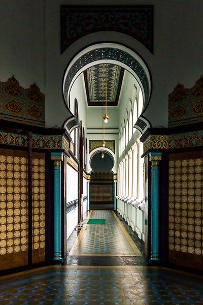 Moschee Masjid Raya Al-Mashun, Medan, Sumatera Utara