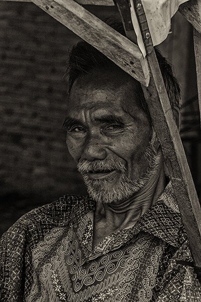 Taxi Passenger on Sumatra