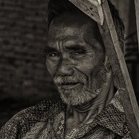 Taxi Passenger on Sumatra